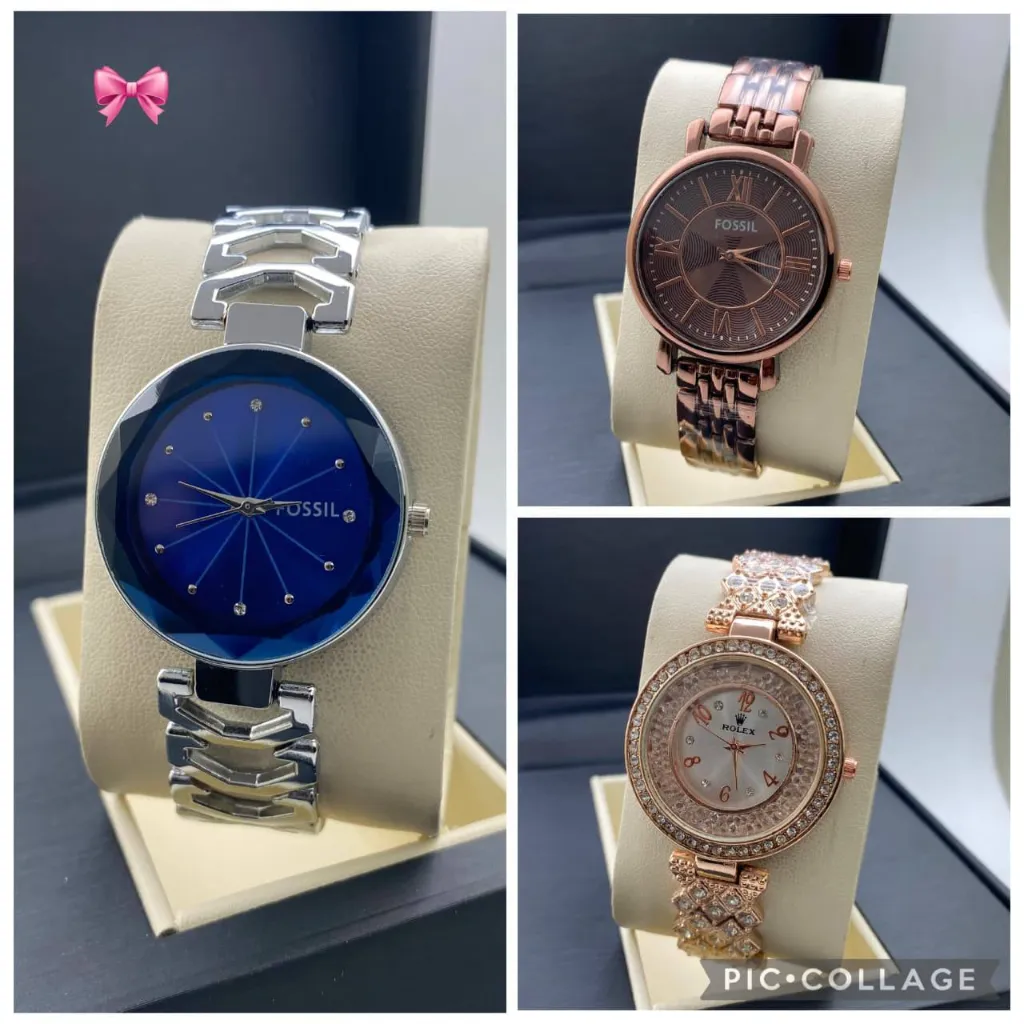 3 PCS LADIES WATCH COMBO SET