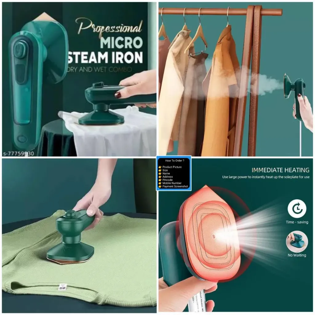 Portable Electric Steam Iron